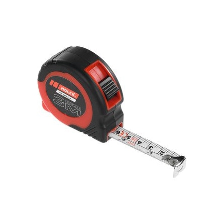 Holex Tape Measure with mm/inch Graduations, Tape Length: 3m 462014 3